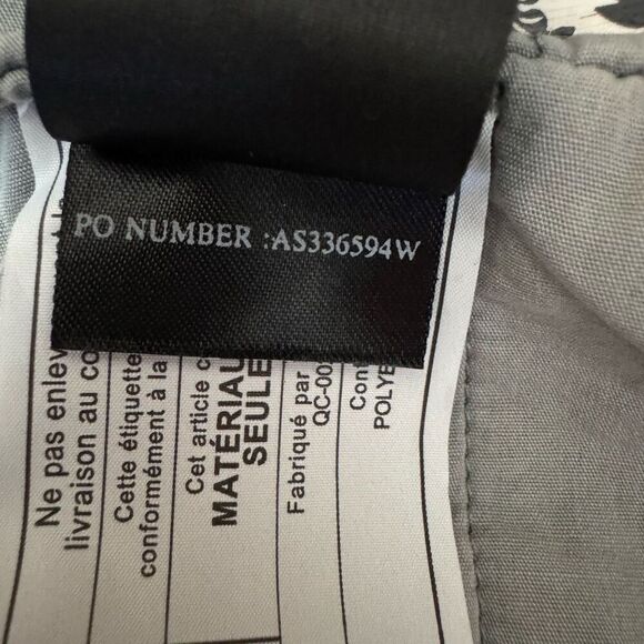 AllSaints Men's Size L Lows Bomber Jacket Light Gray 100% Cotton Contemporary - Picture 12 of 14